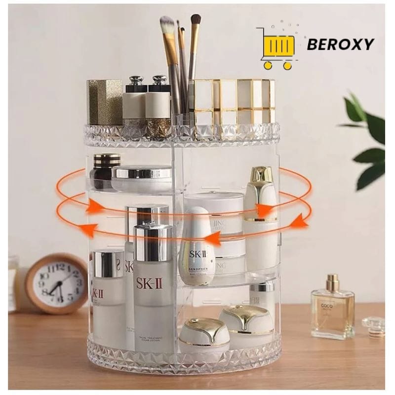 GlowTurn organizador de maquillaje 360