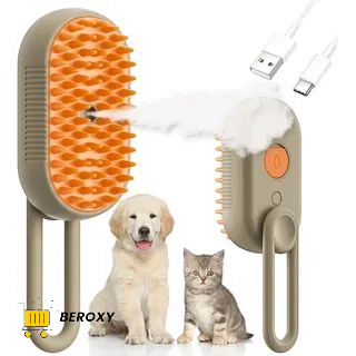 SteamPaws Cepillo Para Mascotas A Vapor