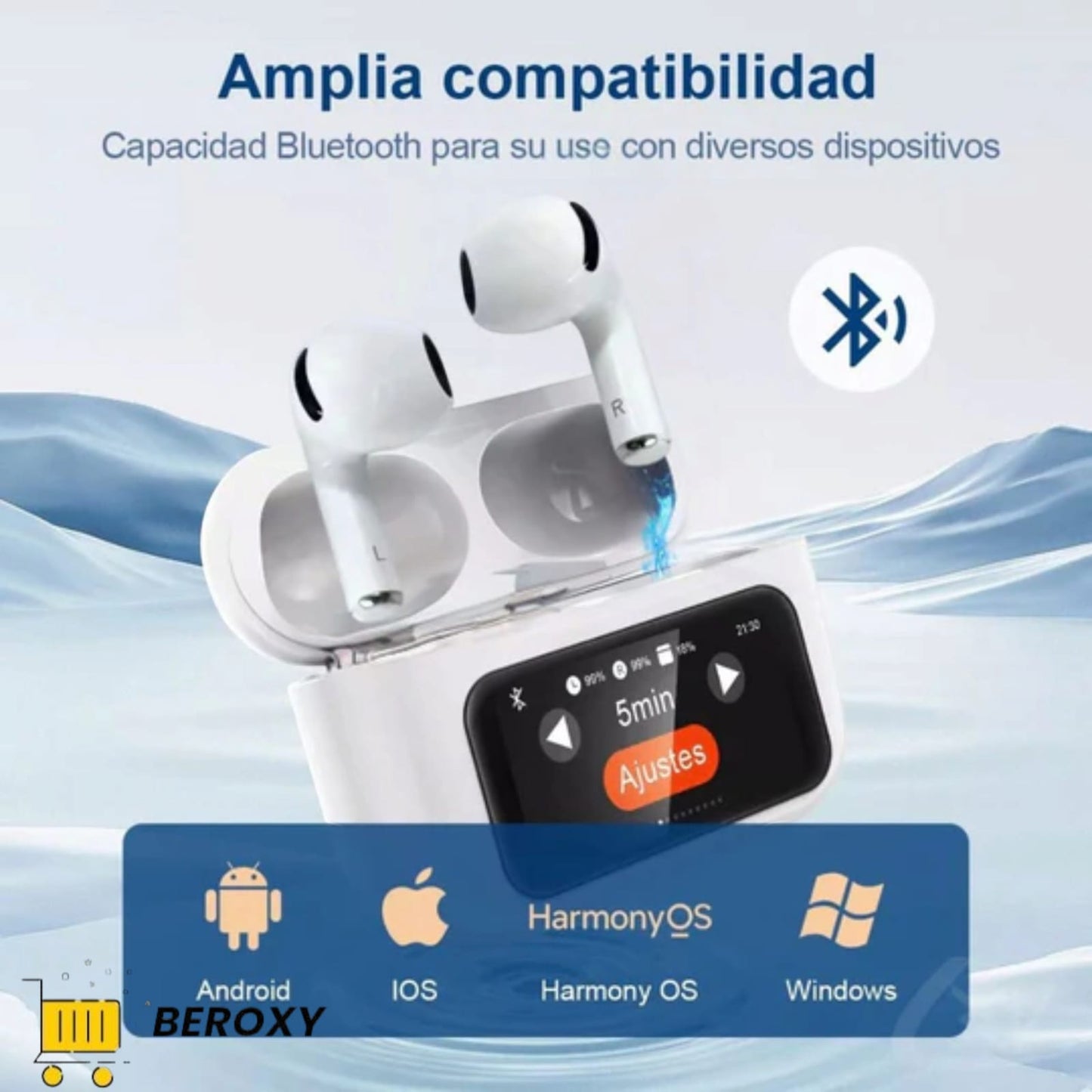 Audix Pro Bluetooth Pantalla Táctil