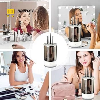 DermaBrush Limpiador Eléctrico Brochas Maquillaje